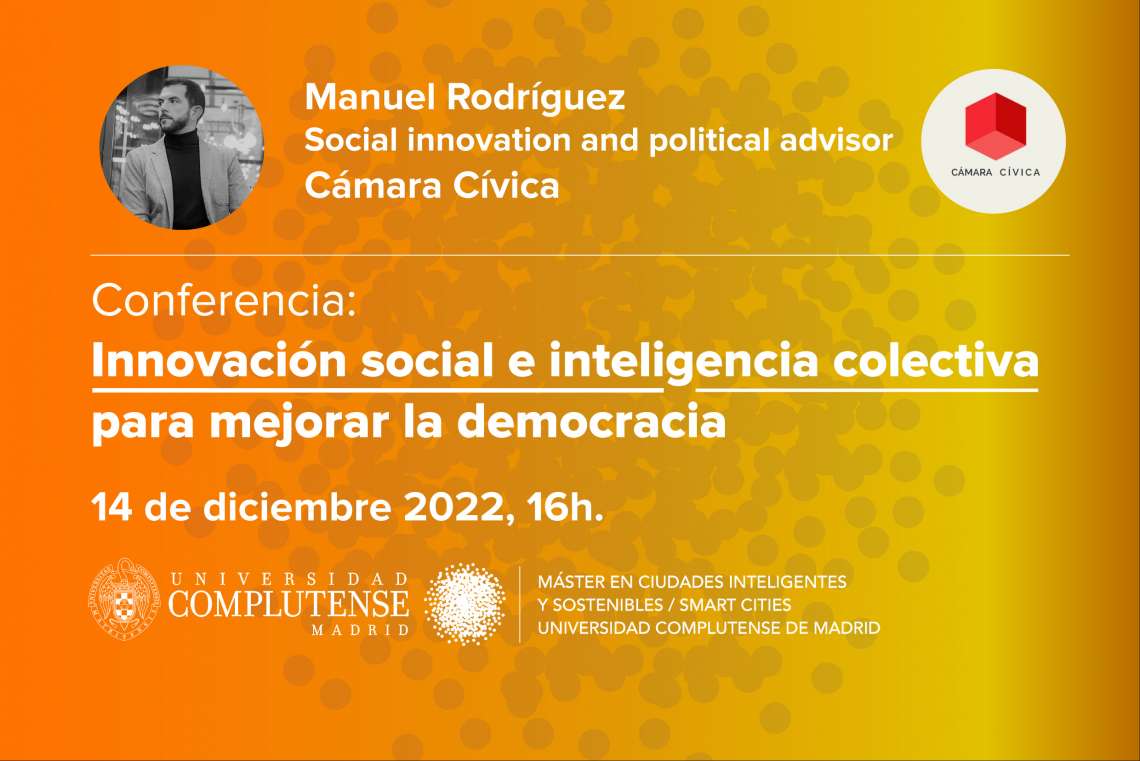 Conferencia de Manuel Rodríguez | Codirector de Cámara Cívica - 1